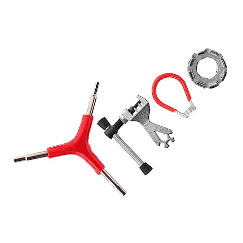 Happyyami 4pcs Bike Wrench Set Bike Repairing Tool Kit Wrench for Pedals Crank Puller