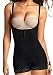 Supplim Women Waist Trainer Corset Shapewear Waist Cincher Body Shaper Bodysuit,Black,XX-Large