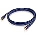 C2G Legrand Velocity S/PDIF Cable, Blue Digital Audio Coax Cable, 3 Foot Digital Audio Cable to Use As Home Theater Coaxial Cable, 1 Count, C2G 29114