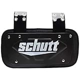 Schutt Varsity Back Plate schwarz