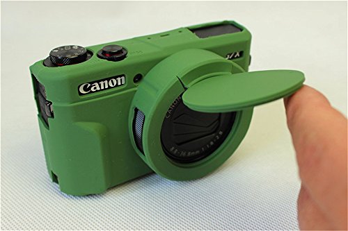 Funda para cámara Canon PowerShot G7X G7 X Mark II verde - Fernando Cortés