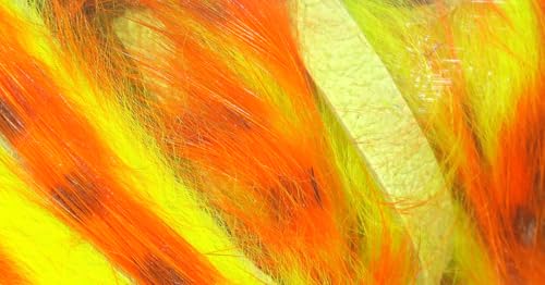 Hareline Fly Tying Tiger Barred Rabbit Strips