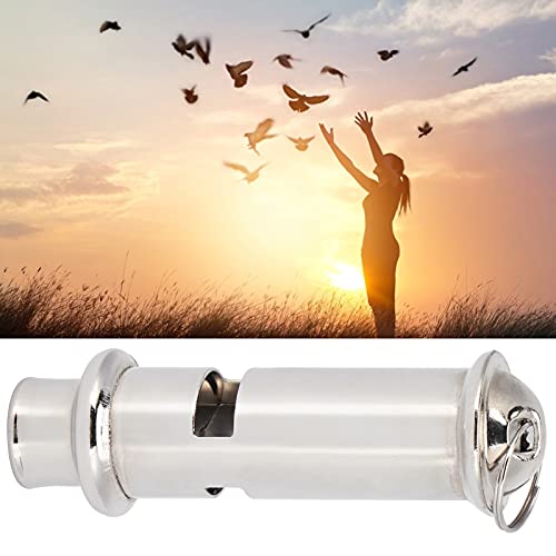 Silbato deportivo de acero inoxidable HERCHR con cordón miniatura 2