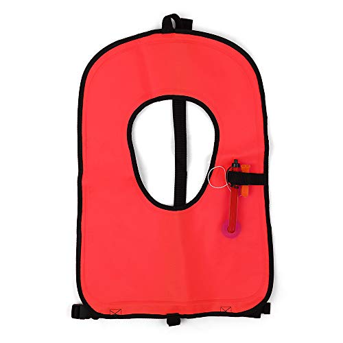 Andoer Colete inflável para mergulho com snorkel coletes salva-vidas adultos para mergulho com snork