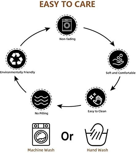 Miniatura 7 de Joy - Mantel textil de algodón lavable con flecos, que no se arruga para exterior e interior