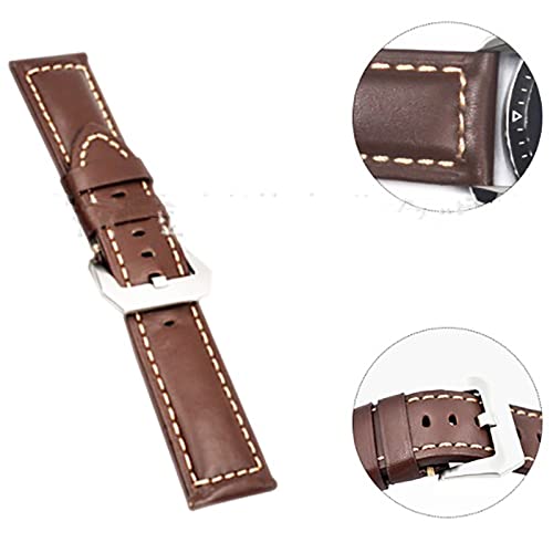 Bande de montre de remplacement en cuir interchangeable rétro - 2
