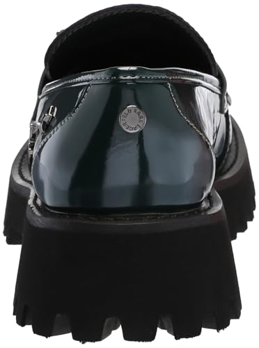 Image of Karl Lagerfeld Women's Gaston Lug Sole Loafer with Pin Embellishments