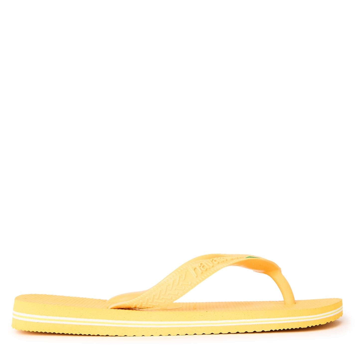 Havaianas Brasil Unisex Adults FlipFlop Pop Yellow 3.5/4 UK