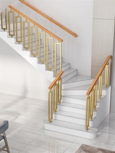 Balustres d'escalier carrés avec supports et vis incluses - 3