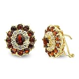 Pendientes para mujer en oro de 18 quilates. Oro amarillo 18 k (750). Tipo cierre: Omega