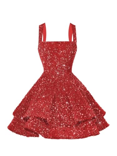 Robe de cocktail courte paillettes fuchsia ZMAH449 finis les choix difficiles