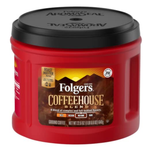 Folgers Coffeehouse Blend, 22.6oz (2)