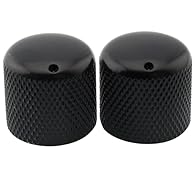 Good replacement for USA made guitars and basses, including Fender Tele/Strat/Precision Bass/Jazz Bass and other similar style guitar bass Inch size, fine 24 splines, will fit most American made 6mm(15/64 inch) split shaft potentiometers like CTS/Fen...