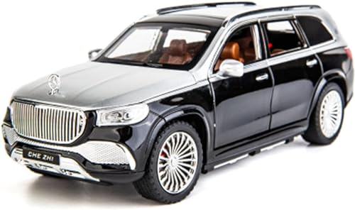 Image of LONGMIRE Metal Pull Back Diecast Car Pull Back Car Model with Sound Light Boys Gifts Toys for Kids Pack of 1, Multicolor (Maybech Gls600)