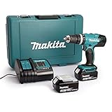 PERCEUSE VISSEUSE MAKITA SANS FIL 18 V 2 BATTERIES 3 AH 13 MM - DDF453SFE
