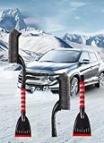 4. Mühelose Demontage: Die Demontage und Wiedermontage unserer Auto-Schneebürste ist ein Kinderspiel, wodurch die Lagerung zum Kinderspiel wird und Platz maximiert wird. Wunderbar für den Einsatz in Haus und Garage, oft bereit für das Winterwetter