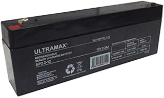 ULTRA MAX NP2.3-12, 12V 2.3Ah LEAD-ACID ALARM BATTERY NP2.1-12