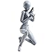 Uranny Body-Chan Model, Body Kun Doll PVC Body-Chan DX Action Play Art Figure Model Drawing for SHF