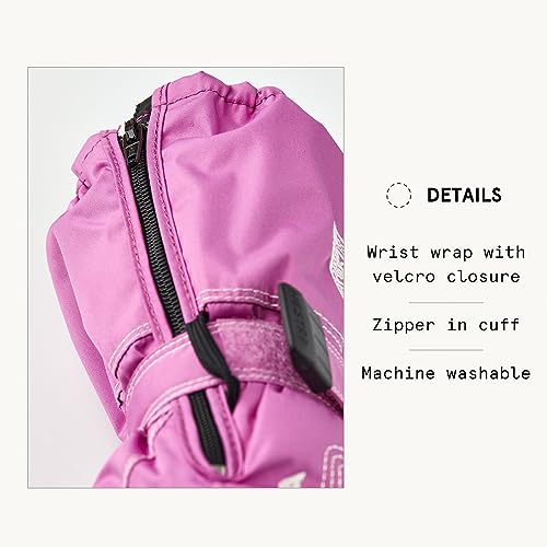Image of Hestra Baby Zip Long Mitt (Child 1-9yrs) | Waterproof, Insulated Mittens for Toddlers & Kids for Winter & Playing in the Snow