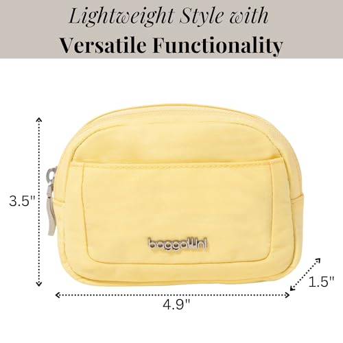 Image of Baggallini Women's Pocket Cosmetic - Lightweight Bag - Travel Essentials Makeup Organizer Mini