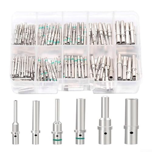 URPIZY - Automotive Steckverbinder Kit 180-teilig DT Pins Größen 12 16 20 für 22-12 AWG Kabel hohe Leitfähigkeit Korrosionsschutz sichere Verbindung für Auto für Motorrad LKW Boot Elektroinstallation