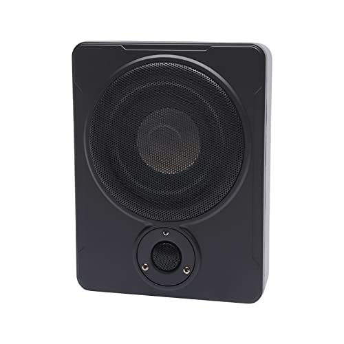 Subwoofer per auto, compatto, per basso, attivo, set di cavi, set di cavi di nuovo, ultra sottile, altoparlante attivo, subwoofer attivo, subwoofer attivo, 6 pollici, 800 W