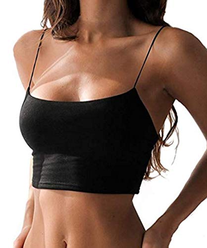 Loalirando Canotte Donna Estive Crop-Top Tumblr Sexy Ragazza Shirt Corto Sexy Serata Clubwear Discoteca