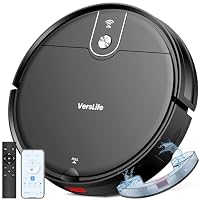 VersLife – VersLife L6 Saugroboter mit Wischfunktion, 4000Pa Staubsauge