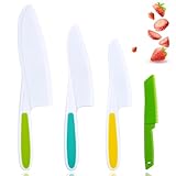 Multifuncional y Multiusos: Este cuchillos para niños adopta un diseño de esquinas redondeadas, que permite cortar frutas, verduras, queso fresco y pan de forma segura. La estructura ligera del cuchillo montessori es adecuada para que la usen los niños. Es ideal para la preparación diaria de comidas familiares, actividades de cocina entre padres e hijos o reuniones infantiles. Es una herramienta práctica para ayudar a los niños a participar en las tareas de la cocina