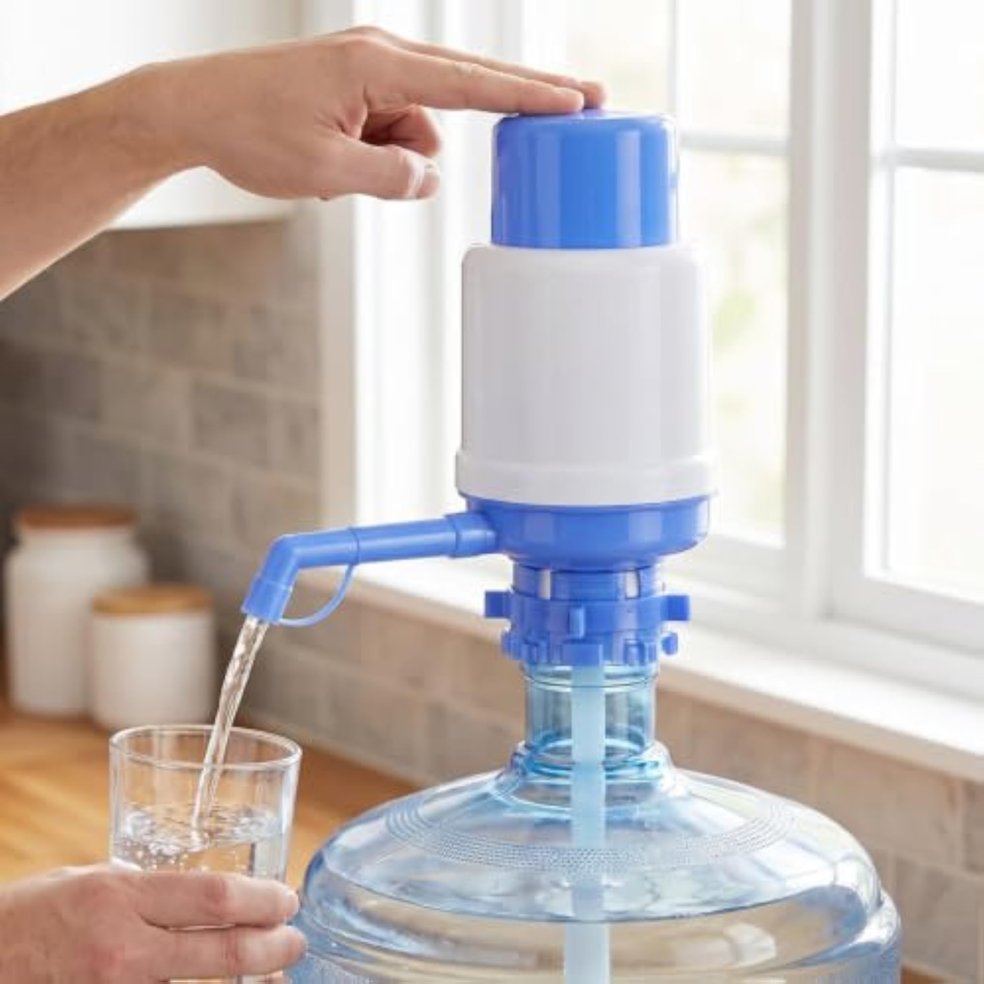 Manual Hand Press Water Dispenser Pump for 20 Litre Water Can