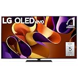 LG 65-Inch G4 OLED evo 4K Smart TV - α11 AI Processor 4K, Alexa Built-in, 144Hz Refresh Rate, HDMI 2.1, G-Sync, FreeSync, Dolby Vision, Dolby Atmos, Stand Included (OLED65G4SUB, 2024)