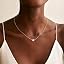 Gold-Single Round Pearl
