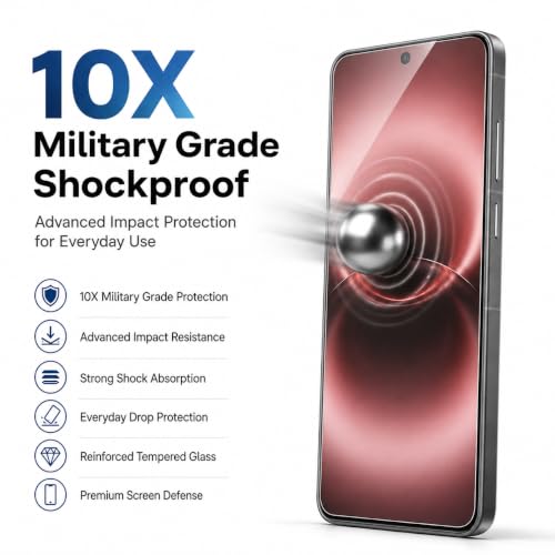 Image of ArmourPro 3D Borderless Tempered Glass for Vivo X300 Ultra, Set of 2 HD Clear Screen Protectors with 3D Curved Edges, 9H Hardness, Oleophobic Coating, Case Friendly