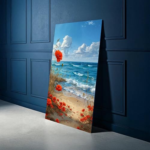 Toile paysage floral marin pour créer une ambiance vacances dans votre chambre