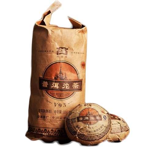 Thé mûr Yunnan Menghai Dayi V93 Tuocha Puer Puerh mûr Tuo Cha V93 100g