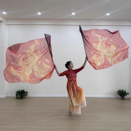 Banderas de alabanza y adoración con varilla flexible rectangular de gasa 6