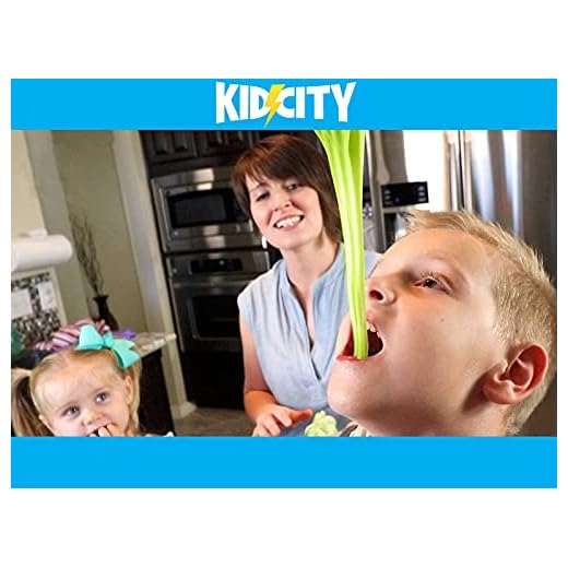 KidCity Makes DIY Sour Slime Candy!
