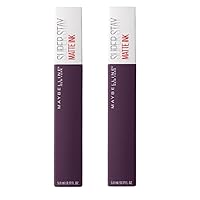 Vista 73 de Maybelline Super Stay Matte Ink Liquid Lip Color, colección de labiales Moodmakers, larga duración, maquillaje de labios a prueba de transferencia