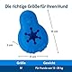 PetSafe Gefrier-Pinguin, Snackspielzeug für Hunde, Zur Beschäftigung und Gewichtskontrolle, Größe Mittel/Groß, Blau
