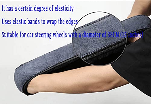 YUNZLAN Coprivolante Auto in Pura Lana pelosa