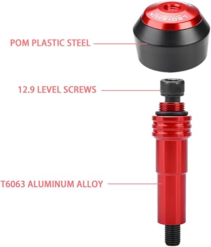 Miniatura 5 de Marco deslizante de escape de motocicleta Protector de choque deslizante compatible con Suzuki Gixxer 250SF250150 GSX250R DL250 GW250 V-Strom250