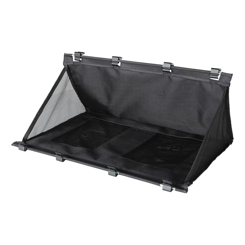 Lippert Solid Step RV Shoe Storage Organizer for Triple and Quad Step Assemblies with All-Weather Mesh Fabric, Easy DIY Install, (4) Extra Clips - 2025008967
