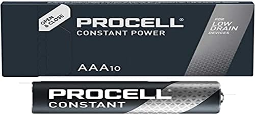Duracell Bateria alkaliczna, Micro, AAA, LR03, 1,5 V Procell Constant, pudełko detaliczne (10-pak), wielokolorowa, 5000394149199