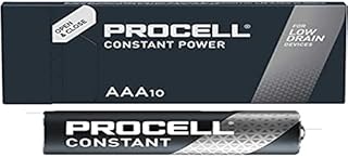 Duracell Bateria alkaliczna, Micro, AAA, LR03, 1,5 V Procell Constant, pudełko detaliczne (10-pak), wielokolorowa, 5000394149199