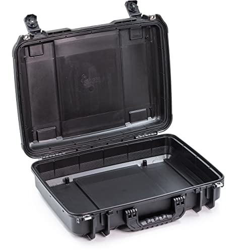 Seahorse 710 Heavy Duty Protective Dry Box Case Without Foam - Tsa Approved / Mil Spec / Ip67 Waterproof / Usa Made For Cameras, Firearms, Motorcycles, Laptops, Consoles, Vr (Black) #TOP17