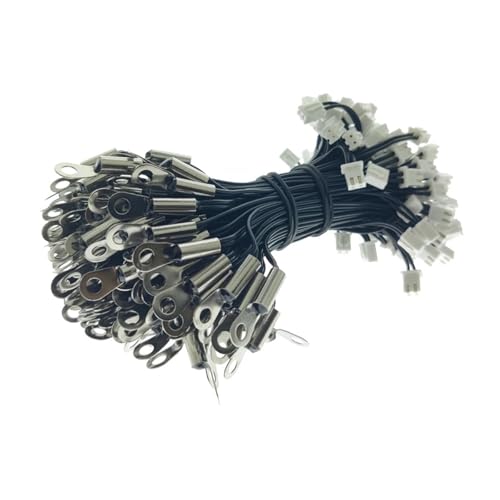 Sensor NTC 10K B3950 con cable de 30cm conector XH2.54 y terminal de oreja 4mm 5