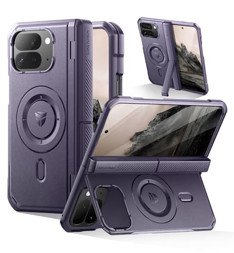 Dexnor Google Pixel 10 Pro Fold�p�P�[�X �}�O�l�b�g�� �O�ʉ�ʕی�t�B�������q���W�ی�t�� �t���{�f�B���O�h�ی�J�o�[�o���p�[�P�[�X(�p�[�v��)