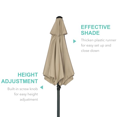 Ammsun YZ71125-TANC 6Ft Patio Umbrella Outdoor Table Umbrellas thumb #3