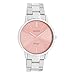 Produktbild Oozoo Vintage Damenuhr mit Edelstahl Gliederarmband 38 MM Rosa/Silberfarben C20028