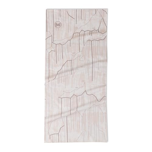 BUFF®| Schlauchschal CoolNet UV® Männlich Weiblich Erwachsene Flexibel, UPF50-Schutz, leicht, dehnbar, recyceltes Material, Sport, Sommer, Einheitsgröße, Gris